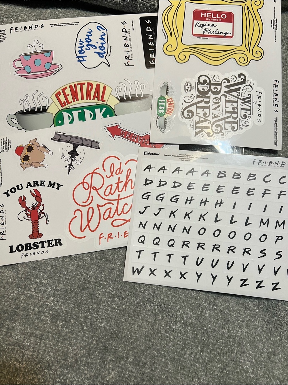 FRIENDS stickers